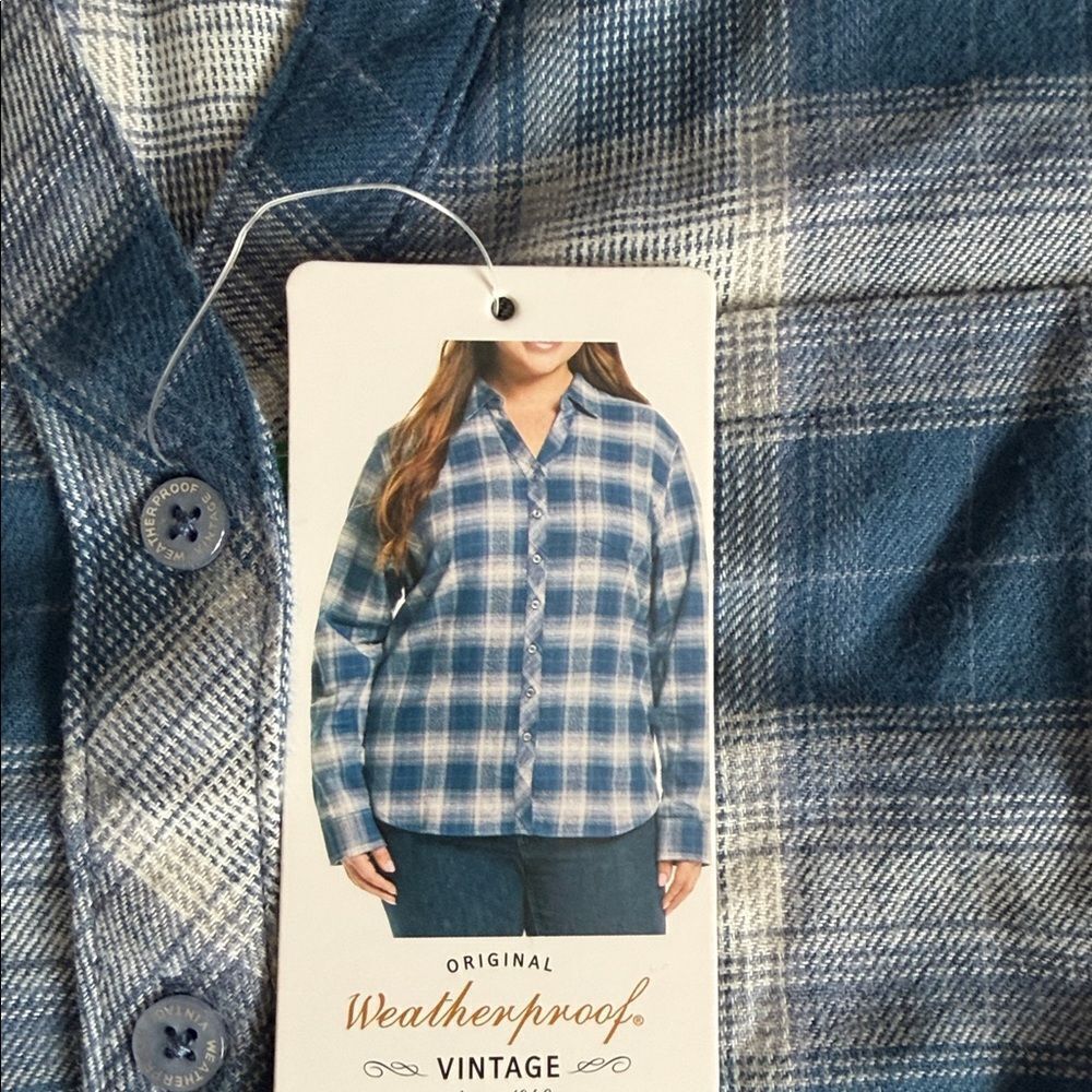 Weatherproof Vintage Long Sleeve Flannel Shirt XL